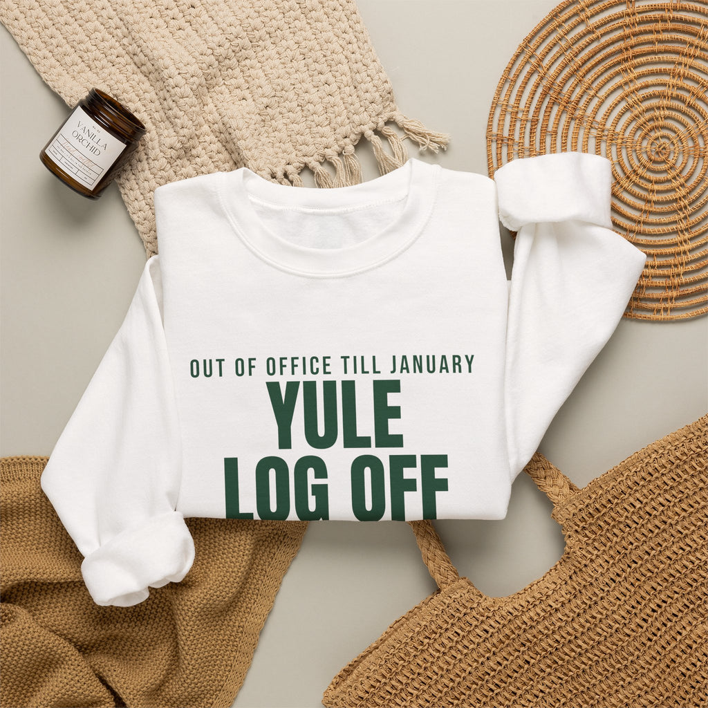 Yule Log Off Sweatshirt