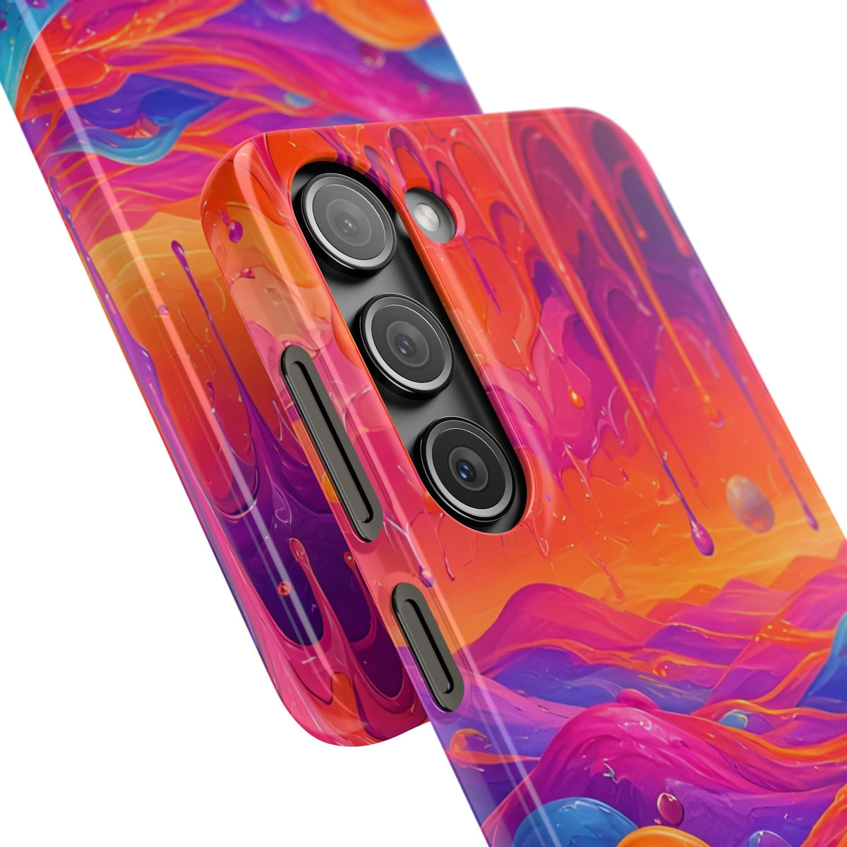 Melting Sunset Abstract Phone Case