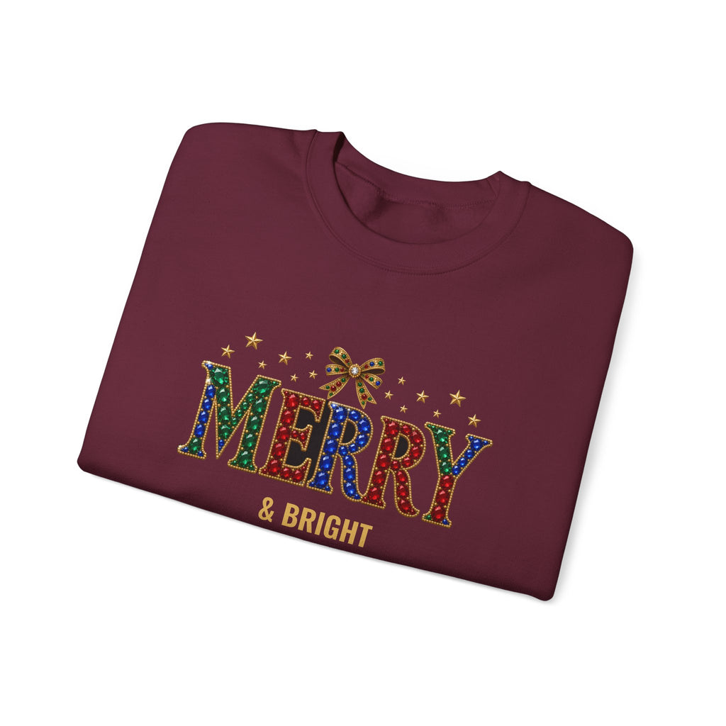 Merry & Bright Jewel Sweatshirt