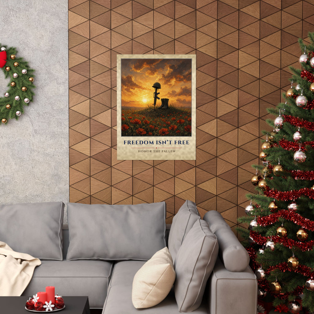 Freedom Isn't Free Poster – patriotic gift, photo 12