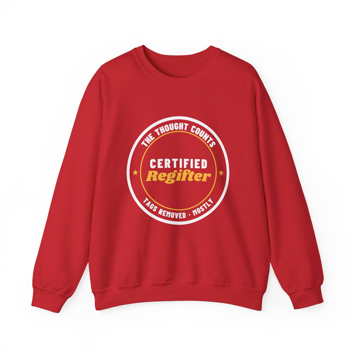 Certified Regifter Christmas Sweatshirt