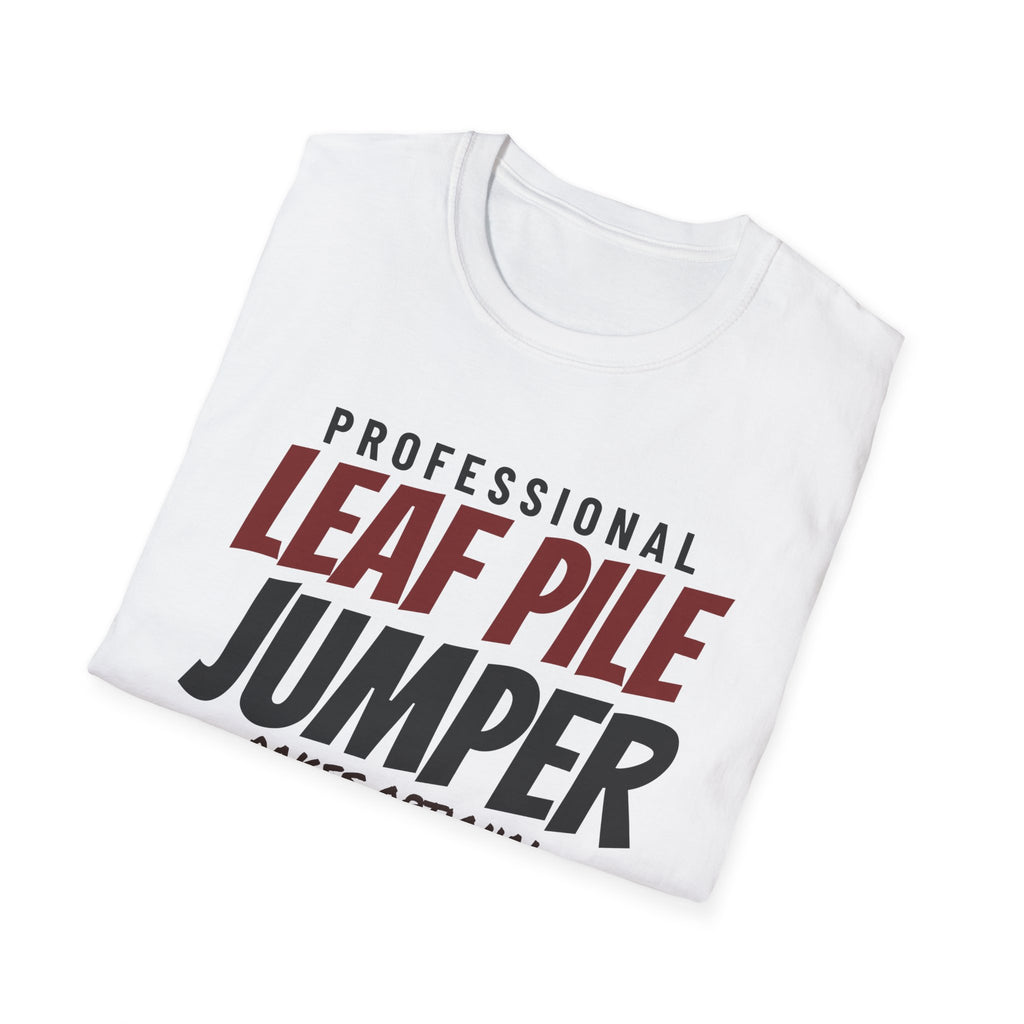Professional Leaf Pile Jumper Funny Fall T-Shirt – Gifted Porch, view 9