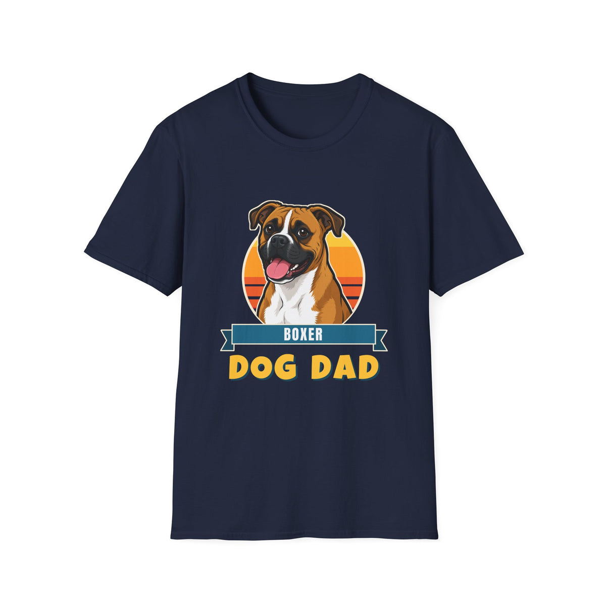 Boxer Dog Dad Shirt