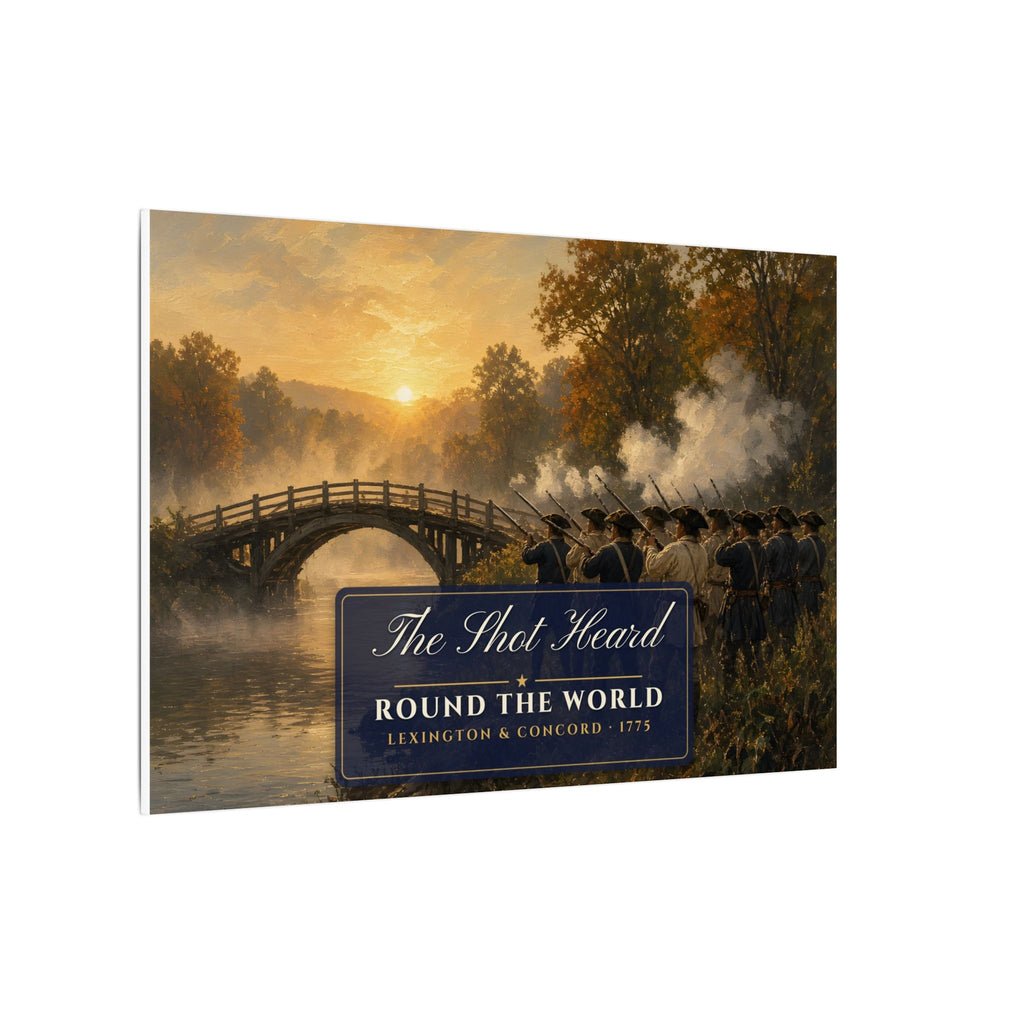 Lexington & Concord 1775 Canvas – patriotic gift, photo 10