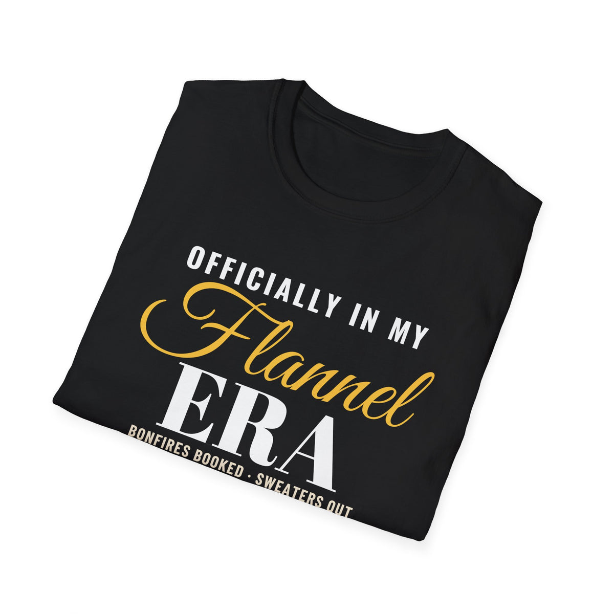 Officially In My Flannel Era Funny Fall T-Shirt – Gifted Porch, view 12