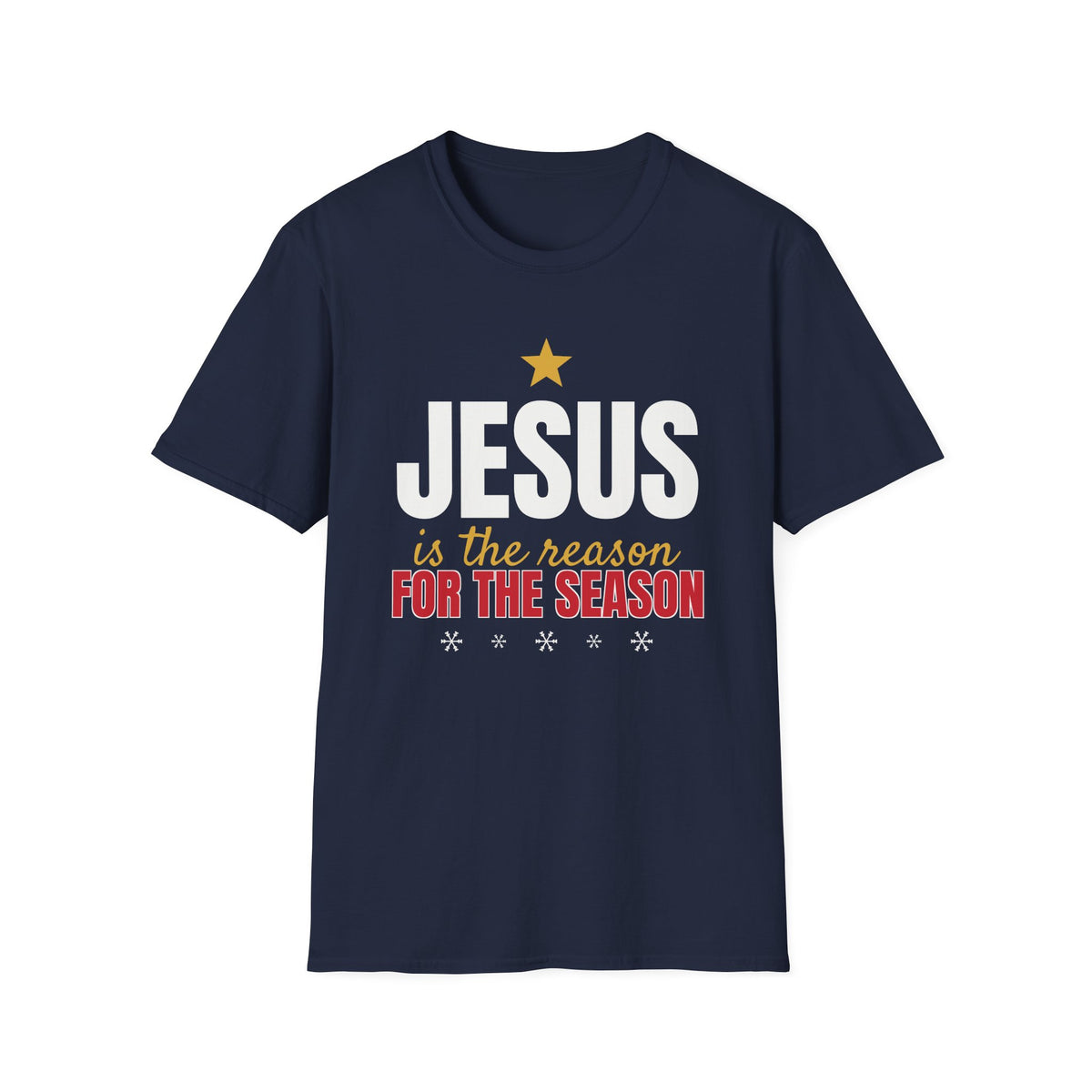 Jesus Is the Reason for the Season Christian Christmas T-Shirt Faith Gift Tee – Gifted Porch
