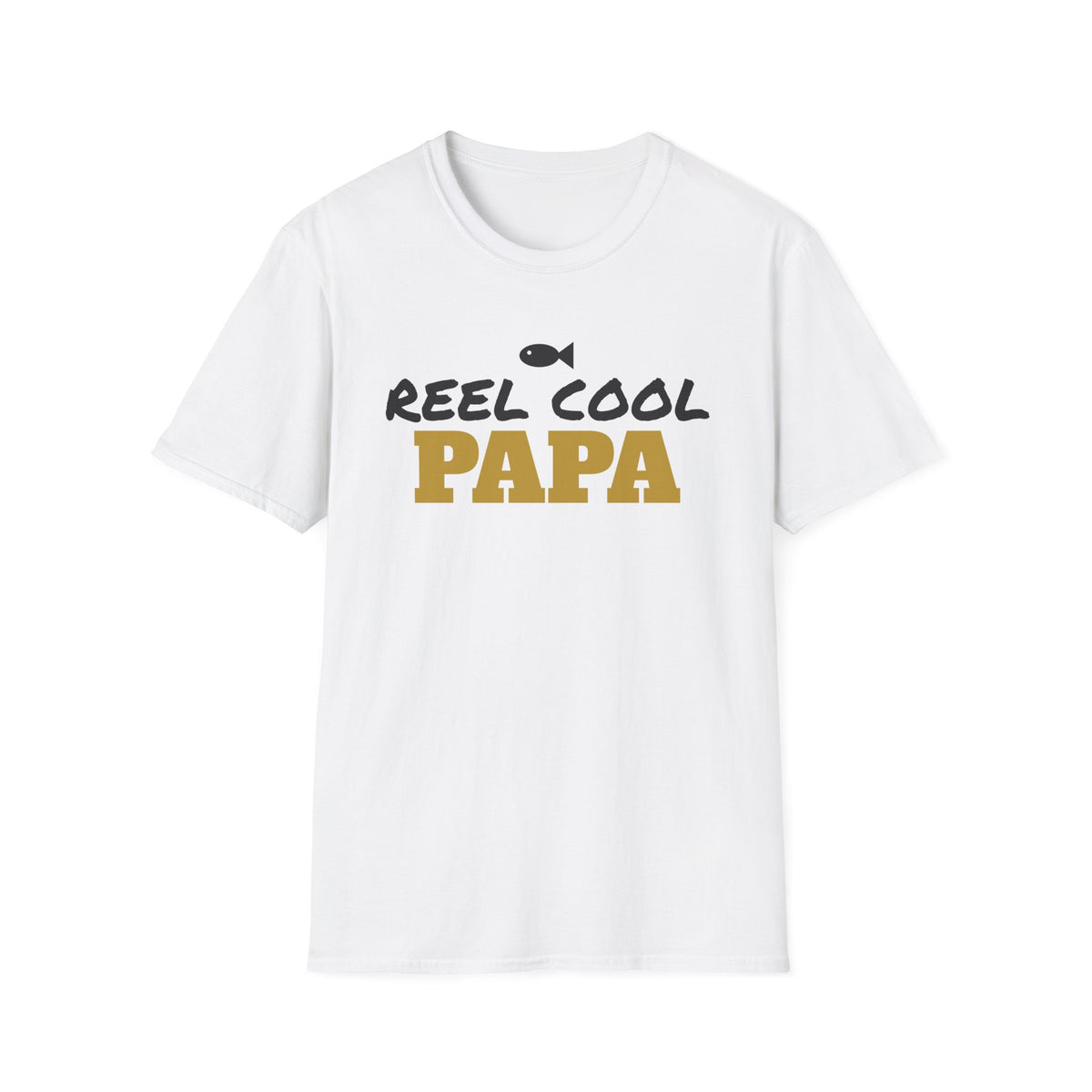 Reel Cool Papa Fishing T-Shirt Funny Grandpa Fisherman Gift Tee – Gifted Porch