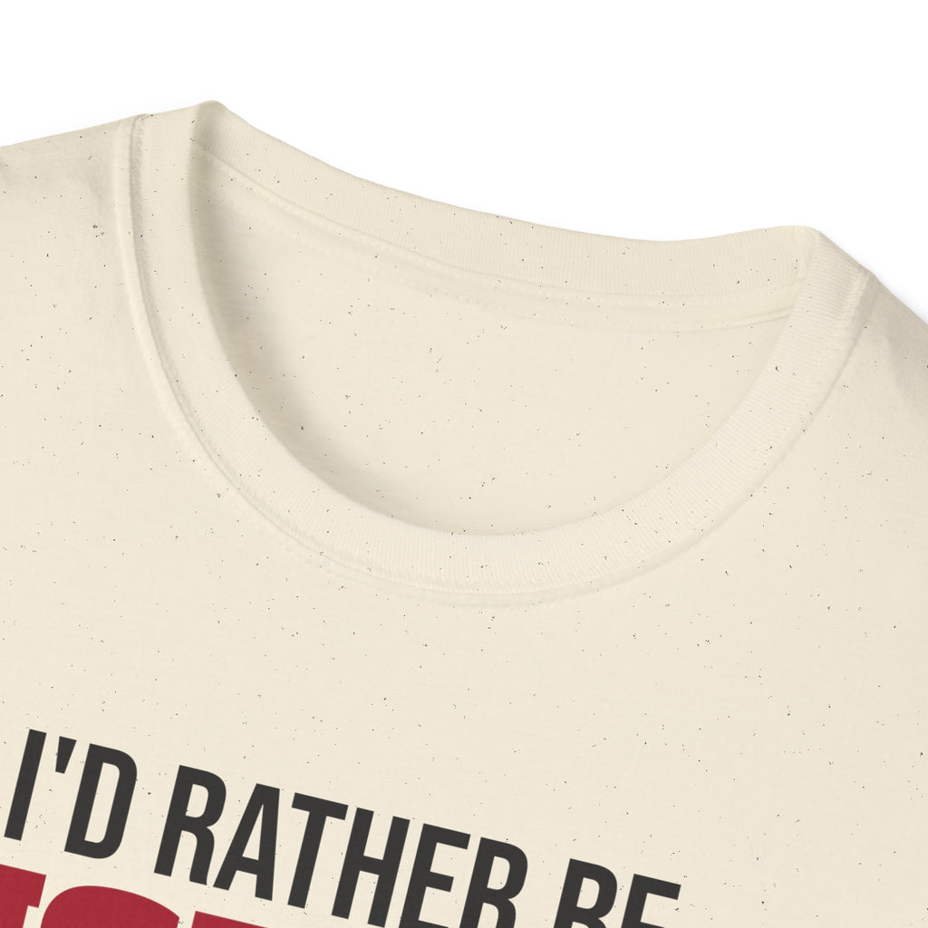 I'd Rather Be Fishing T-Shirt Fisherman Lake Life Gift Tee – Gifted Porch