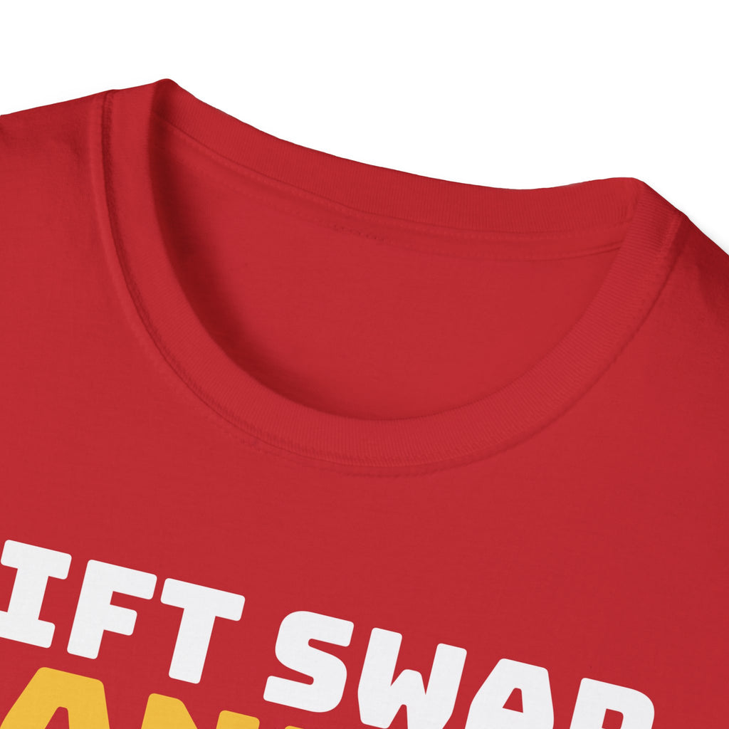 Gift Swap Bandit Funny Christmas Gift Exchange T-Shirt – Gifted Porch, view 15