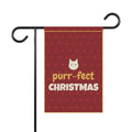 Purr-fect Christmas Garden Flag