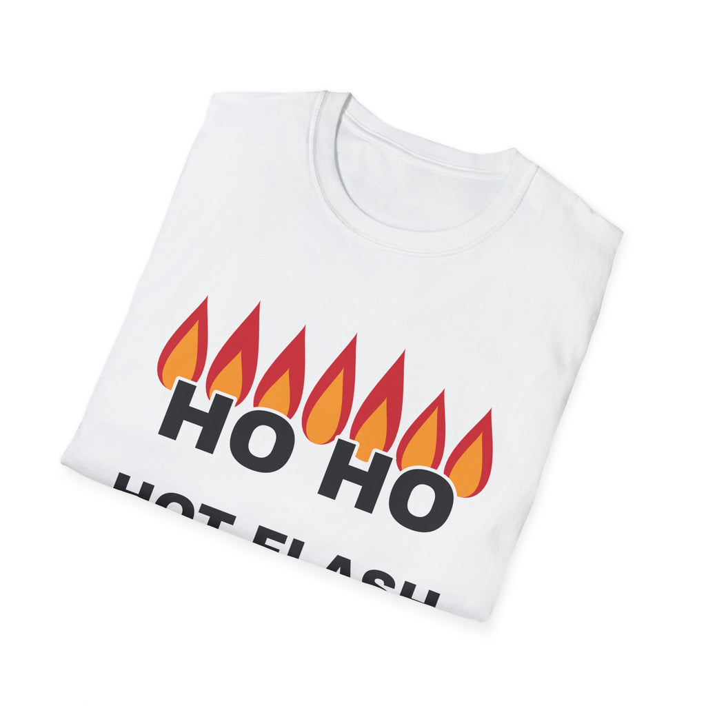 Ho Ho Hot Flash Funny Christmas T-Shirt – Gifted Porch, view 7