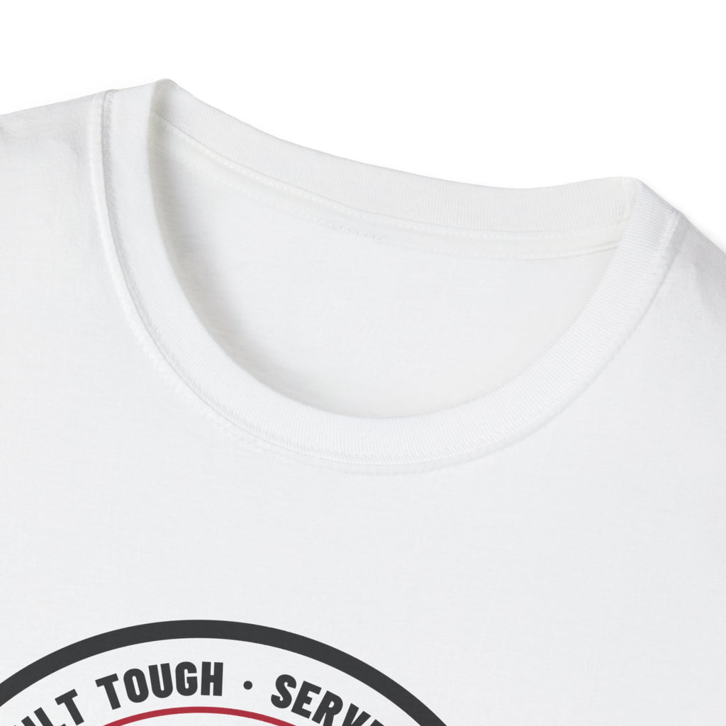 Vintage Veteran Built Tough Served Proud T-Shirt – Gifted Porch, view 4