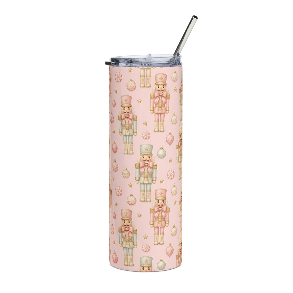 Pastel Nutcracker Christmas 20oz Tumbler – Christmas gift, photo 5
