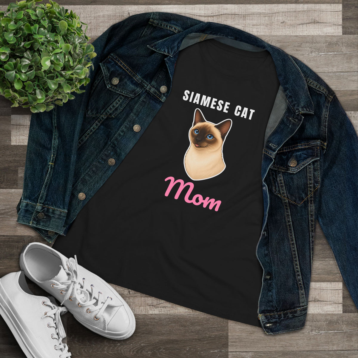 Siamese Cat Mom Women's Tee