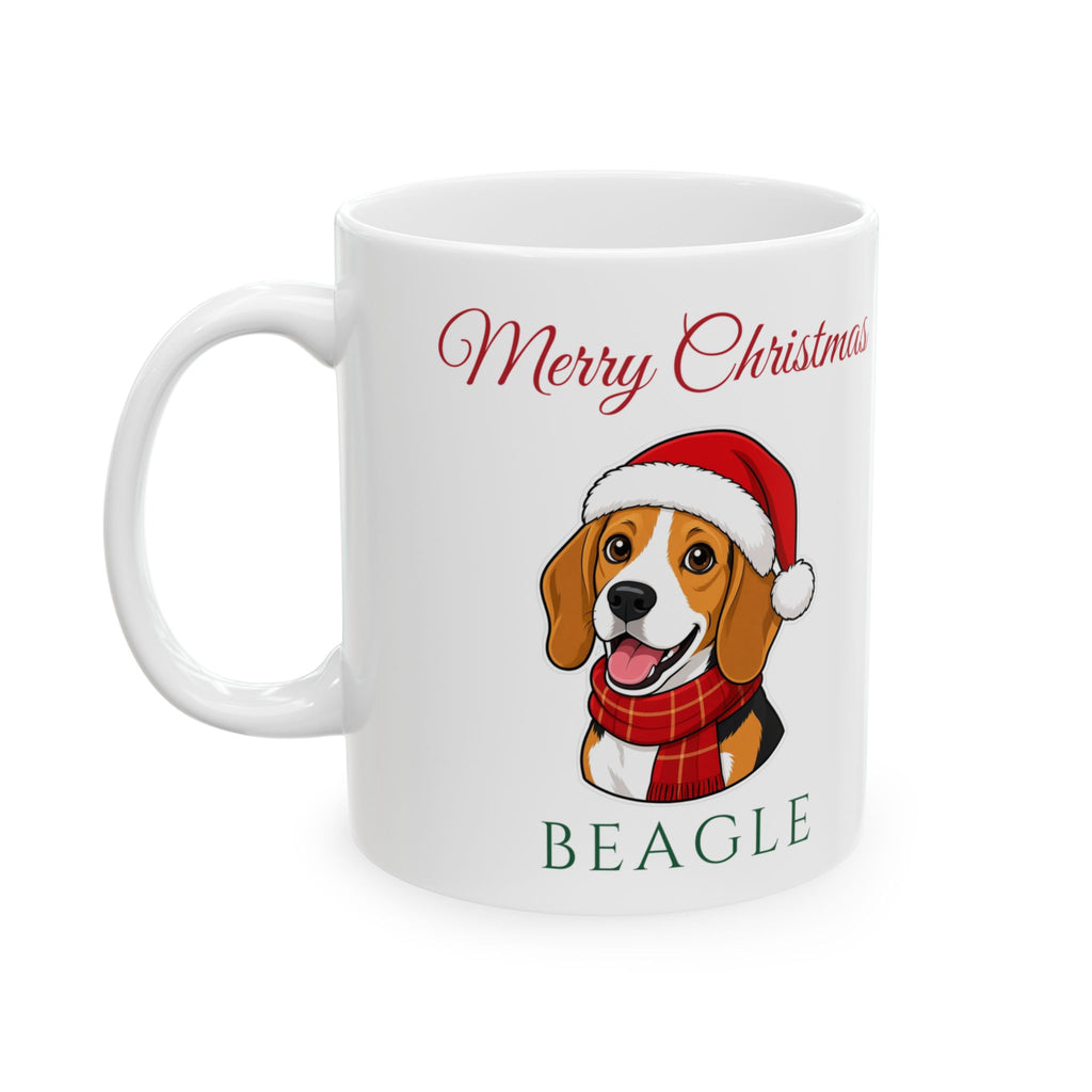 Beagle Dog Christmas Mug