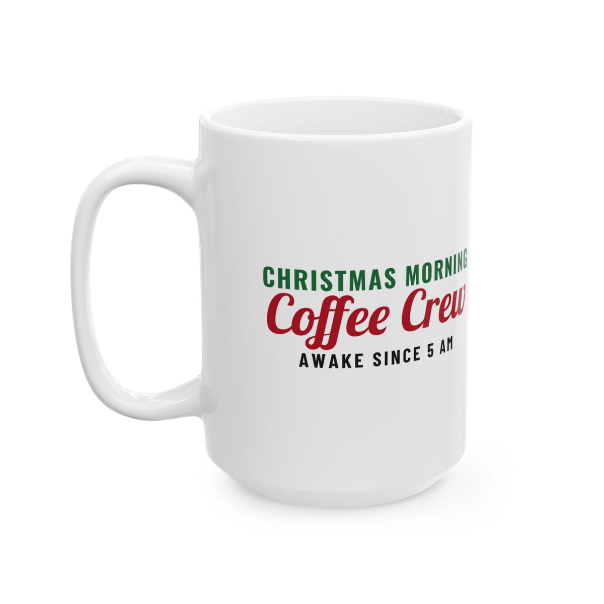 Christmas Morning Coffee Crew Mug Family Christmas Gift – Gifted Porch, view 7