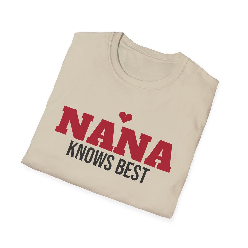Nana Knows Best T-Shirt Funny Grandma Gift Tee Mothers Day Christmas – Gifted Porch