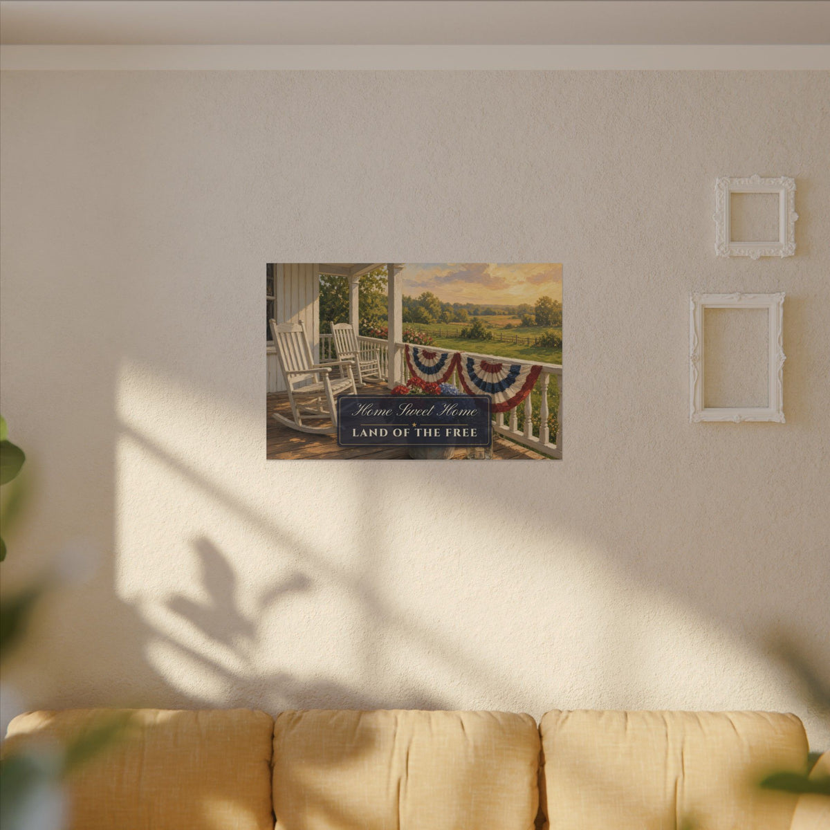 Americana Porch Canvas