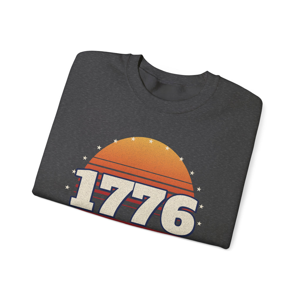 Retro 1776 Sunset Sweatshirt – patriotic gift, photo 8