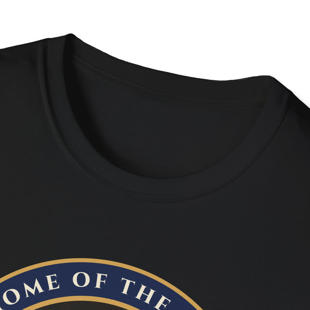 Home of the Free Because of the Brave Tee – memorial keepsake gift, photo 5