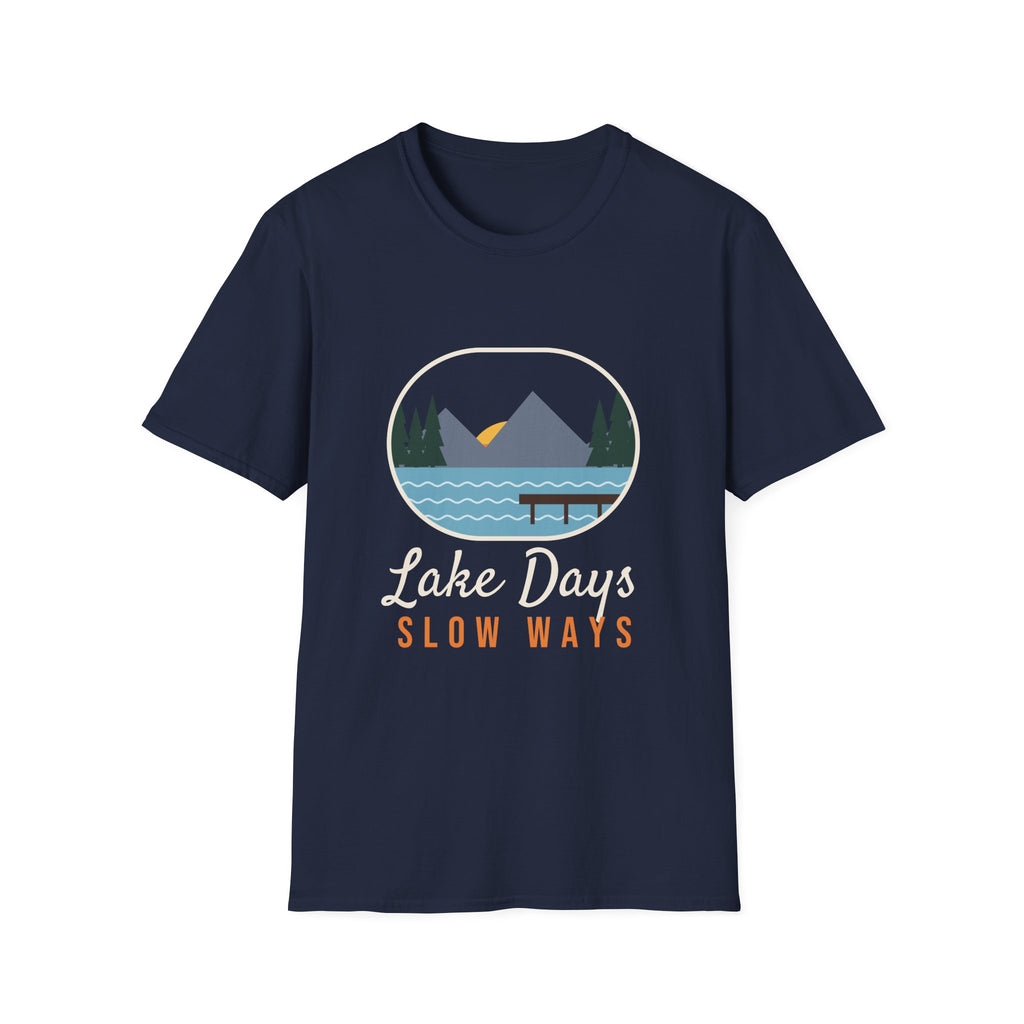 Lake Days Slow Ways Tee