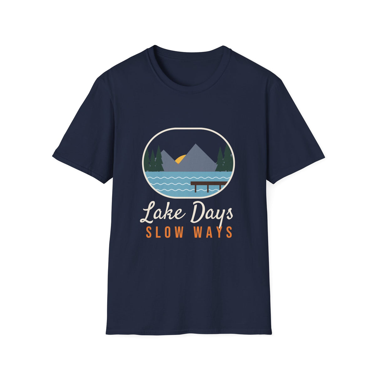 Lake Days Slow Ways Tee