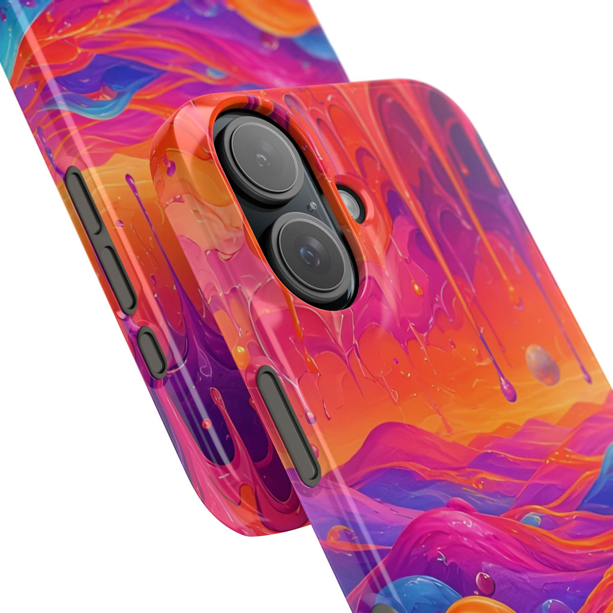Melting Sunset Abstract Phone Case