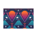 Retro Future Abstract canvas wall art – abstract canvas wall art by Gifted Porch