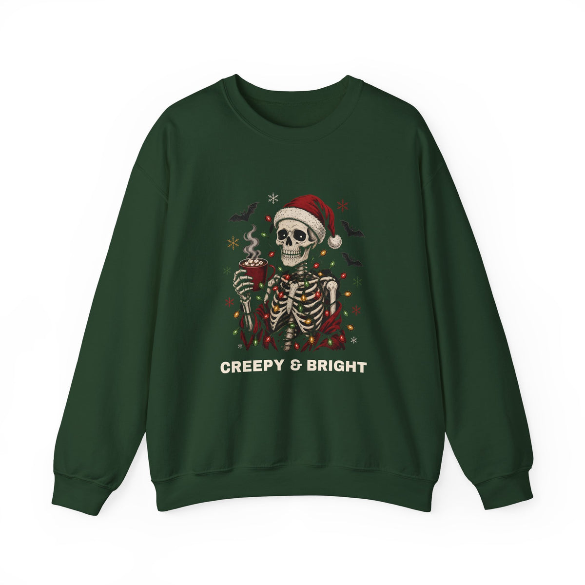 Creepy & Bright Skeleton Sweatshirt