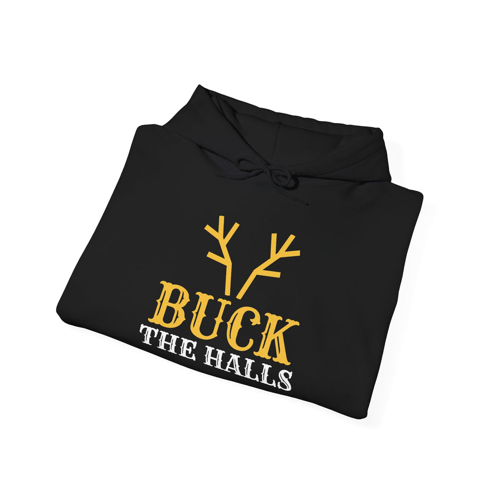 Buck The Halls Hoodie – hunting gift, photo 6