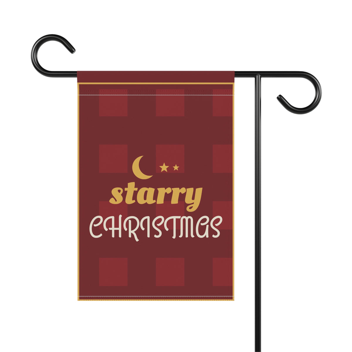 Starry Christmas Garden Flag