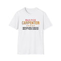 Carpenter Measure Twice, Mutter Once Funny Carpenter T-Shirt – Gifted Porch, view 1