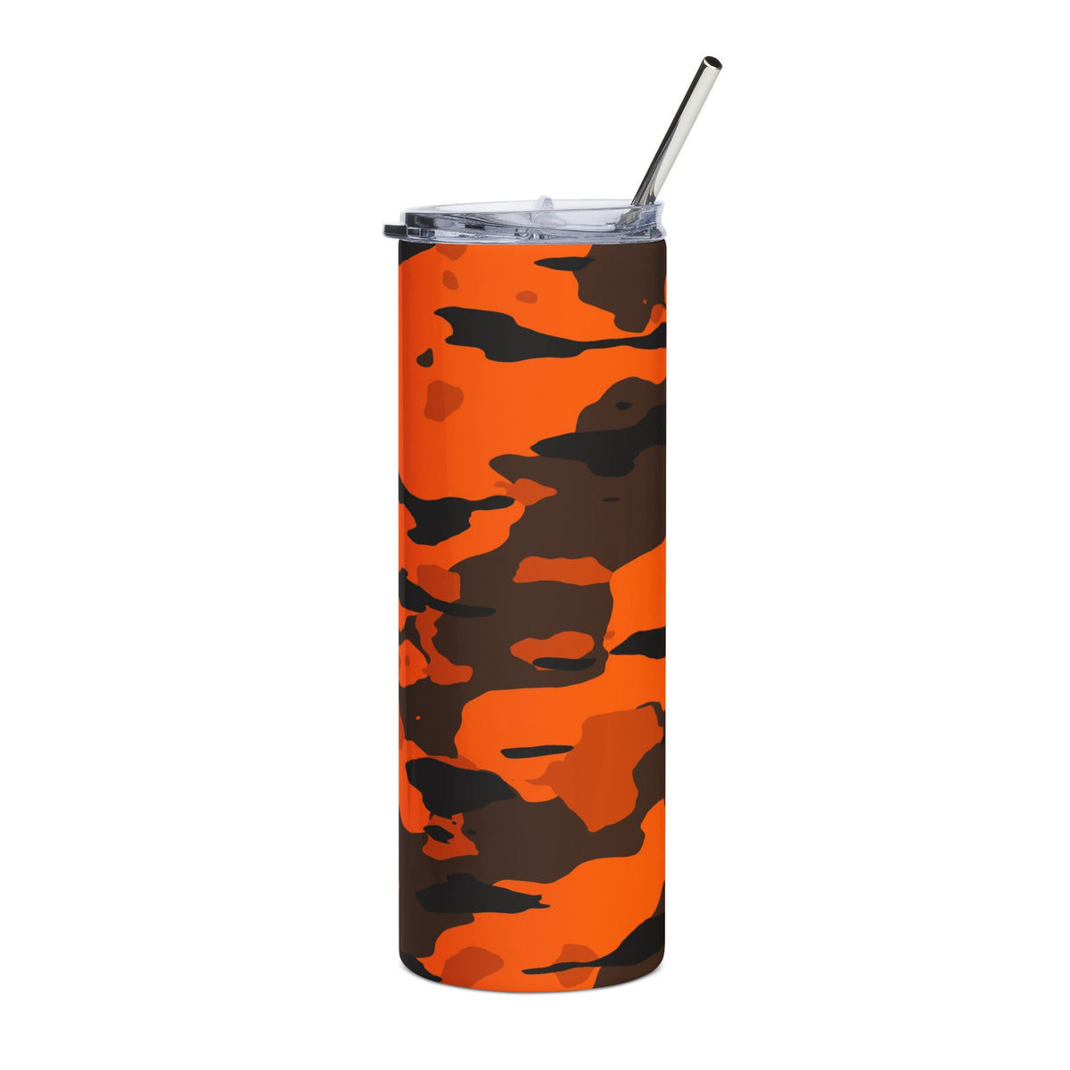 Blaze Orange Camo 20oz Tumbler
