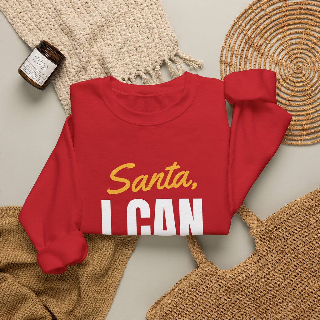 Santa I Can Explain Christmas Sweatshirt