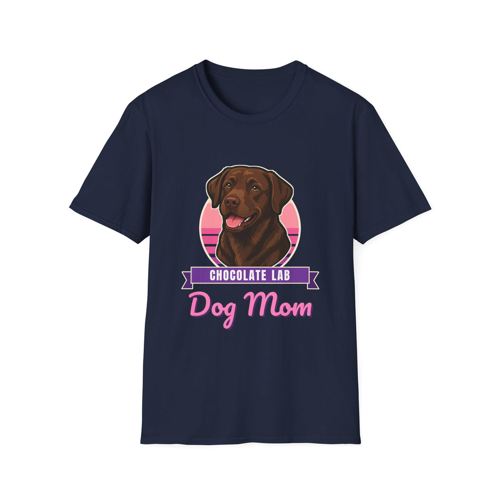 Chocolate Lab Dog Mom Shirt