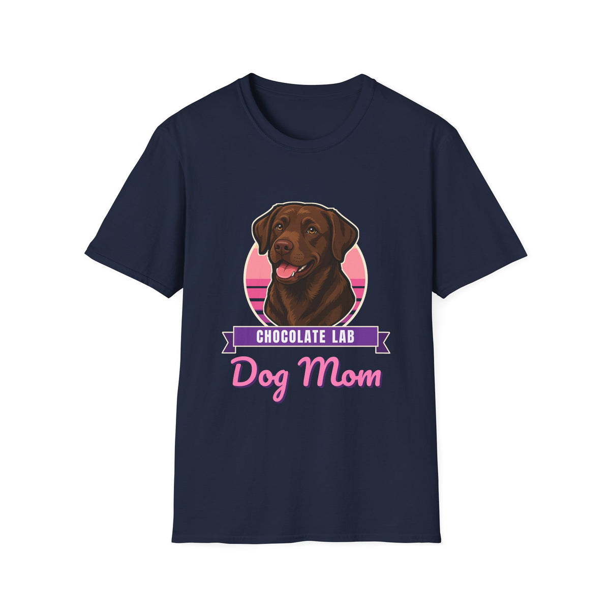 Chocolate Lab Dog Mom Shirt