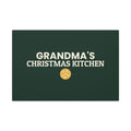 Grandma's Christmas Kitchen Canvas