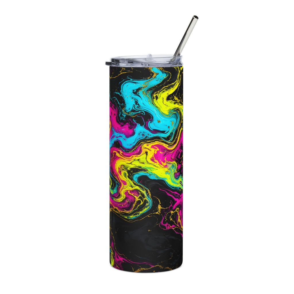 Neon Marble 20oz Tumbler