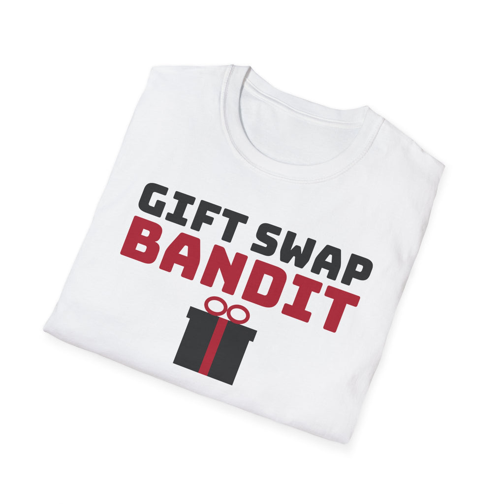 Gift Swap Bandit Funny Christmas Gift Exchange T-Shirt – Gifted Porch, view 7