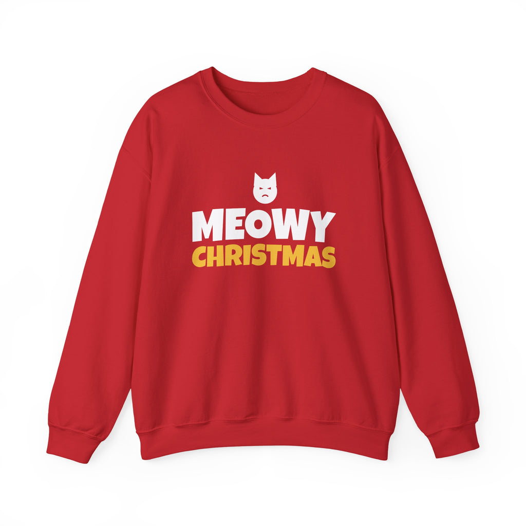 Meowy Christmas Cat Sweatshirt