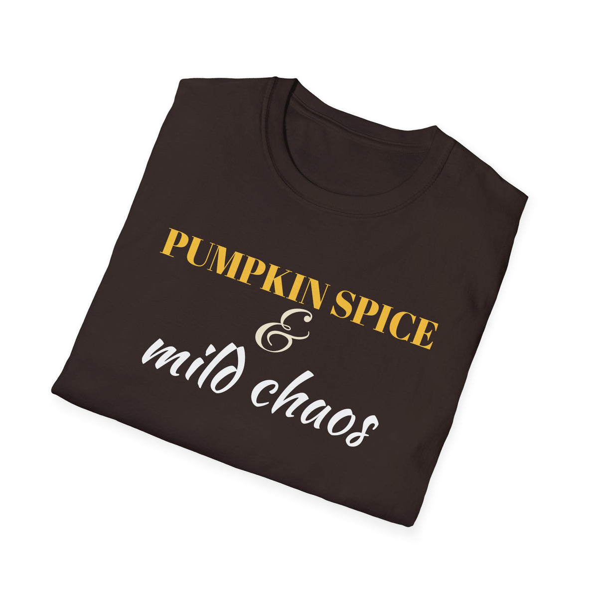 Pumpkin Spice And Mild Chaos Funny Fall Mom T-Shirt – Gifted Porch, view 24