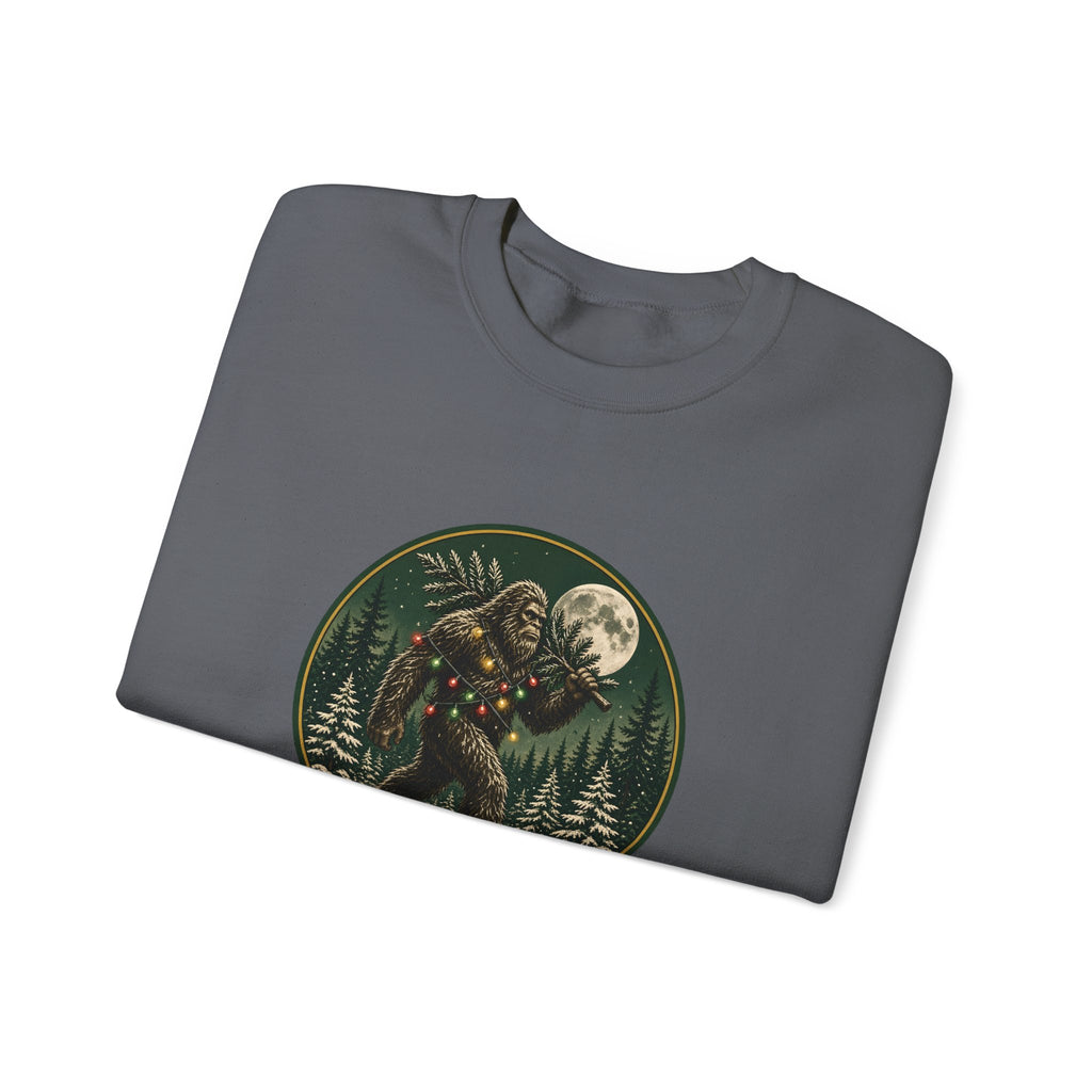 Deck The Woods Sasquatch Sweatshirt