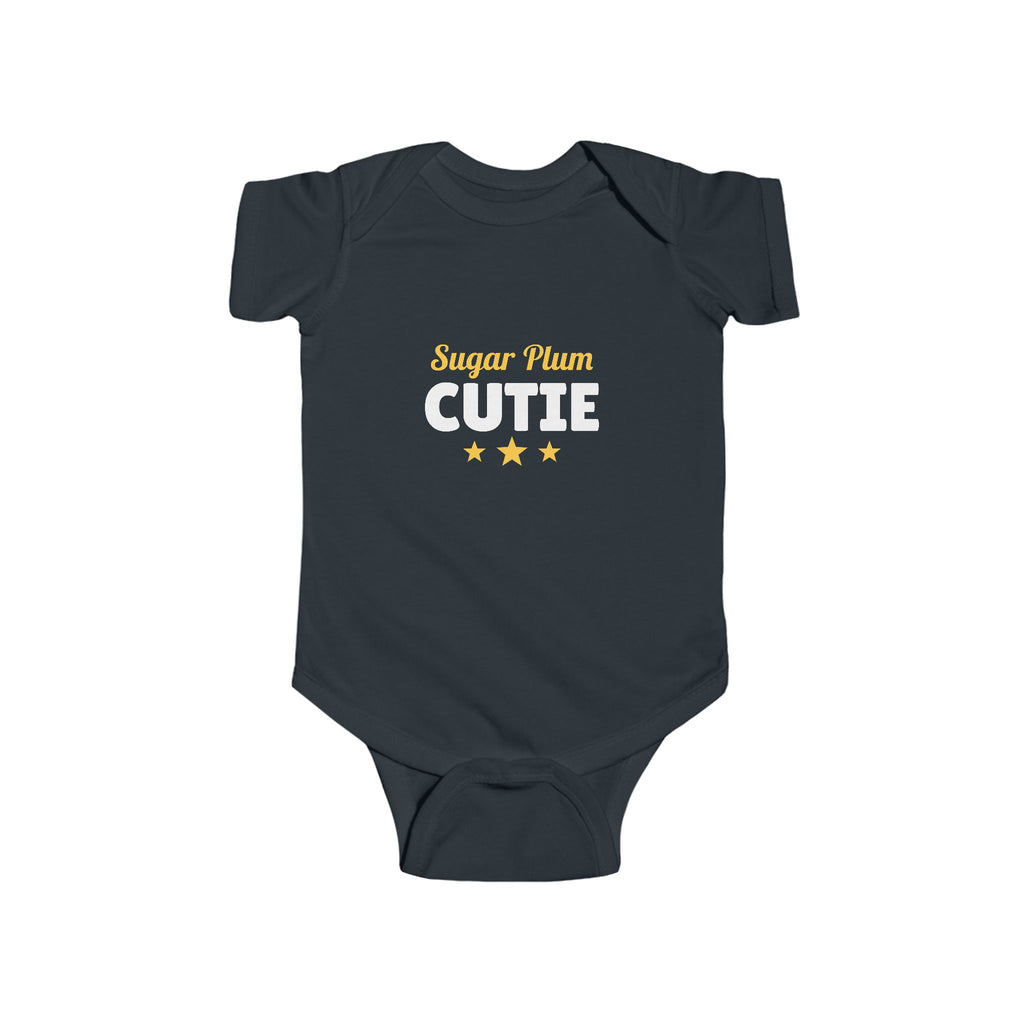 Sugar Plum Cutie Onesie / Baby Bodysuit