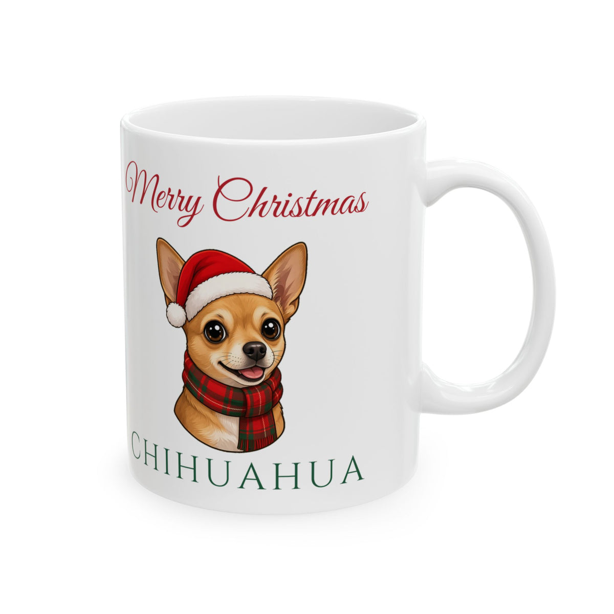 Chihuahua Dog Christmas Mug – Gifted Porch, view 5