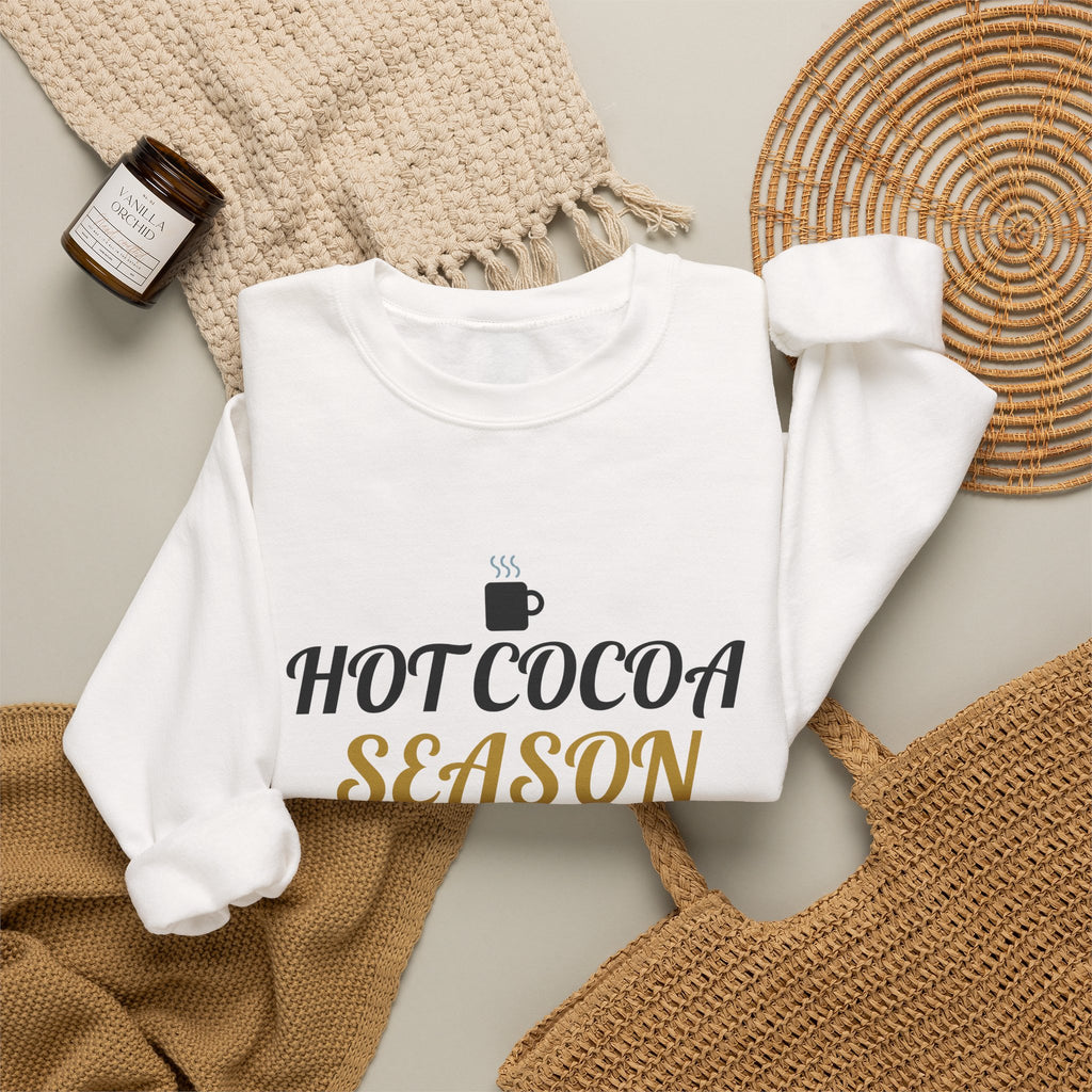 Hot Cocoa Season Christmas Sweatshirt