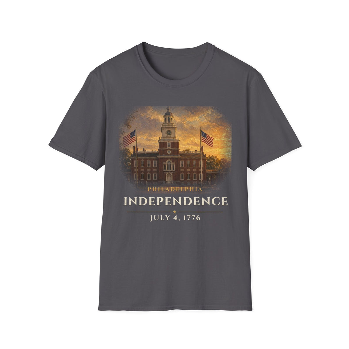 Independence Hall July 4 1776 Tee