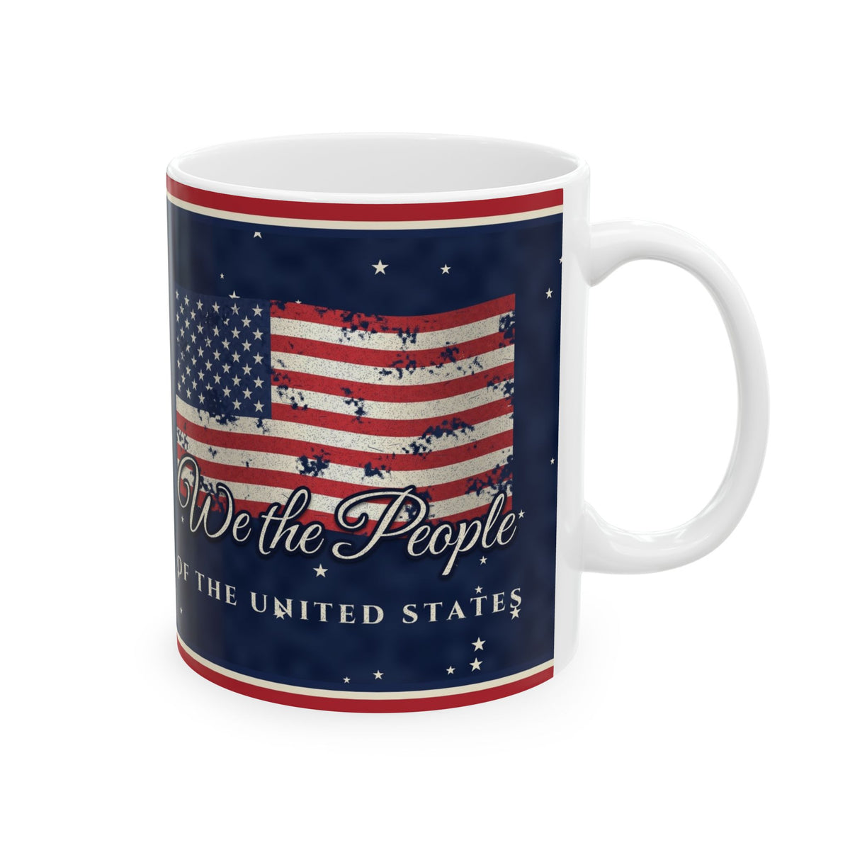 We the People Flag Mug
