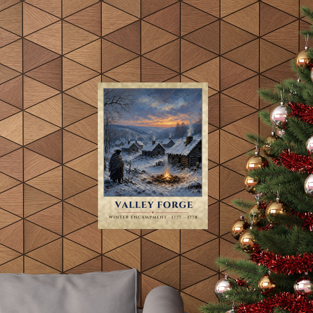 Valley Forge 1777 Poster