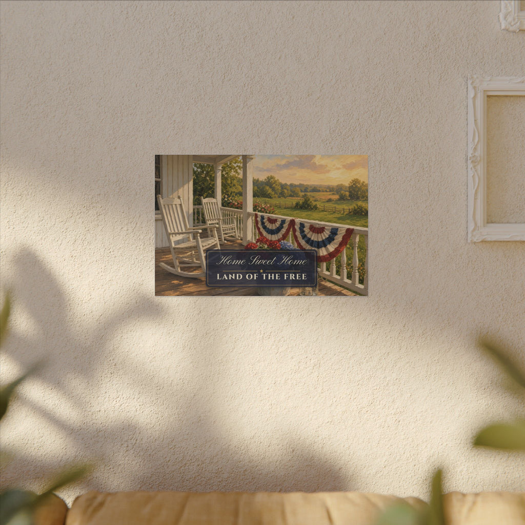 Americana Porch Canvas