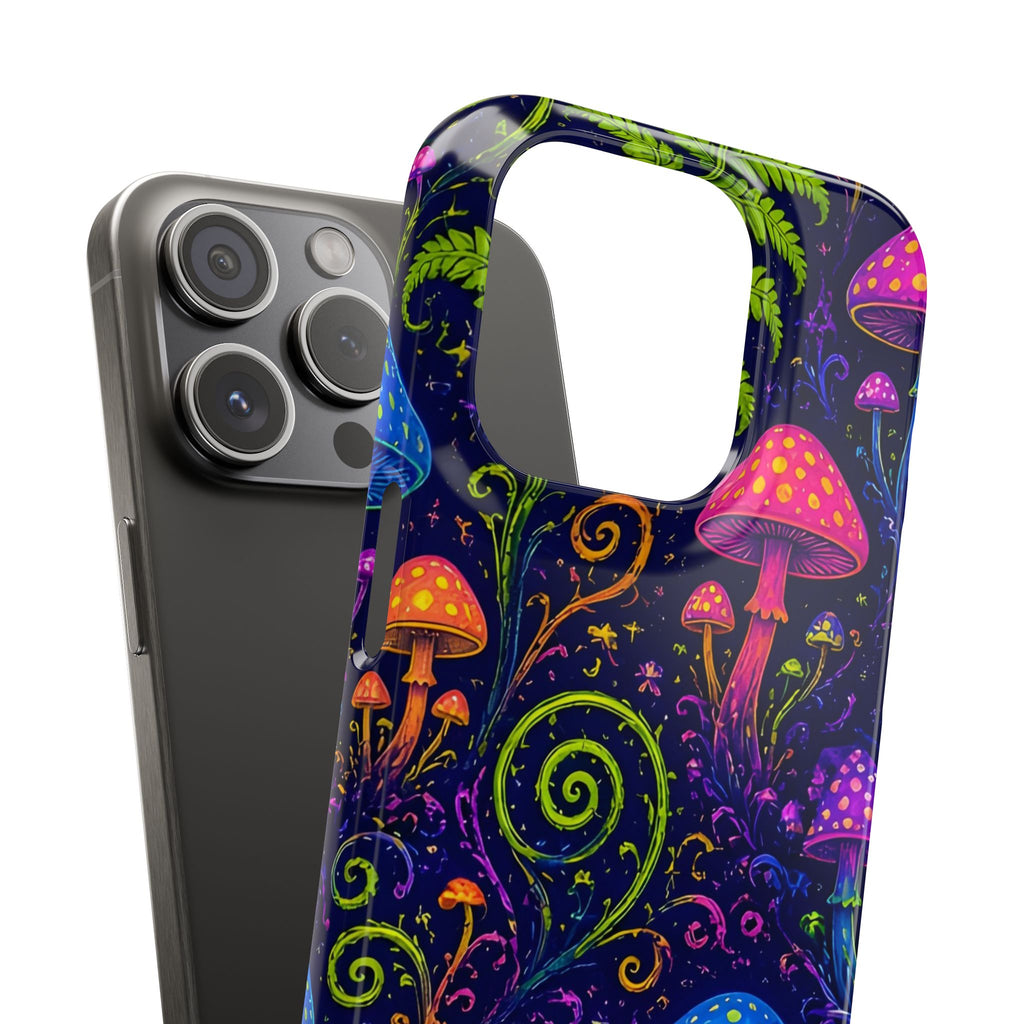 Trippy Mushroom Abstract Phone Case